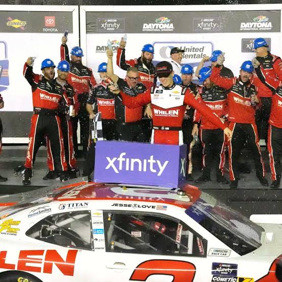 Overtime winner: Jesse Love tames Daytona, wins season-opening NASCAR Xfinity Series race