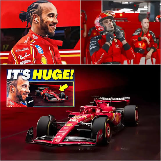 Lewis Hamilton’s 2025 Ferrari SF-25 revealed in SURPRISE launch