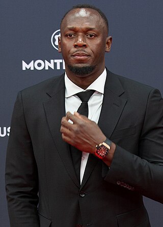 Usain Bolt makes a surprise appearance at the Netball Super League