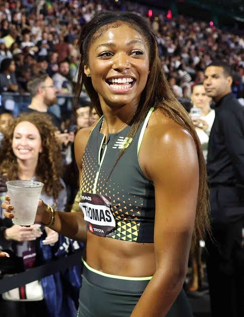 You got the wrong one’ – Gabby Thomas lashes out at fan over derogatory comment as she attempts popular dance