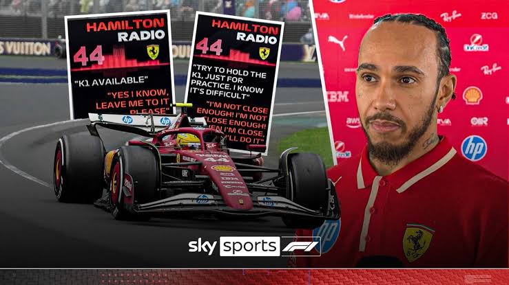 Hamilton makes mockery of Ferrari critics with ‘mega’ team radio at Chinese GP