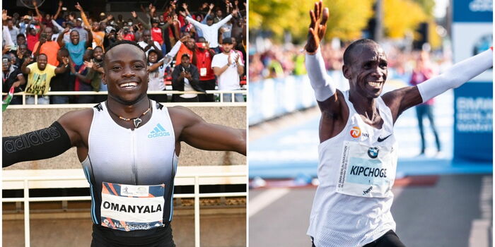 Ferdinand Omanyala to Battle Eliud Kipchoge for Best Athlete of the Year at Africa Golden Awards