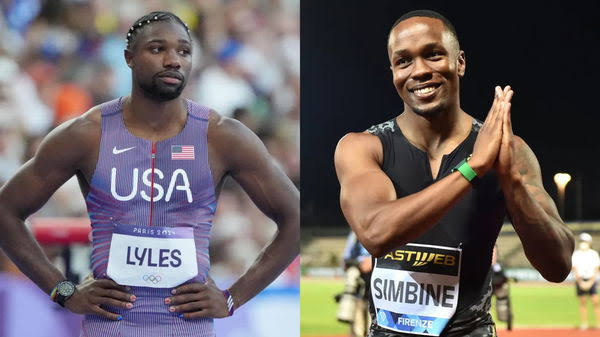 Noah Lyles Accepts Defeat to Akani Simbine as Unspoken Diamond League Details Emerge