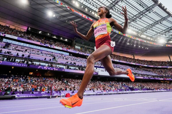 Olympic champion Faith Kipyegon tries to become 1st woman to break 4-minute mile next week in Paris