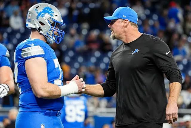 Lions’ Dan Campbell Gets Teary-Eyed Discussing Frank Ragnow’s Retirement for First Time