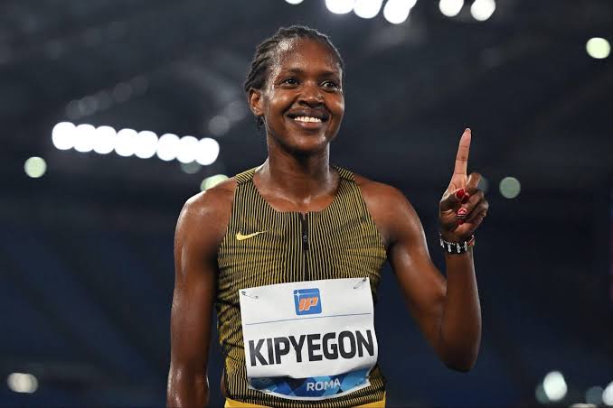 Nike’s new sports bra was designed to help runner Faith Kipyegon break world records