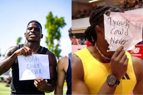 Noah Could Never’ – Warning upset sent to world’s fastest man Lyles as Tyreek Hill runs best 100m time in LA