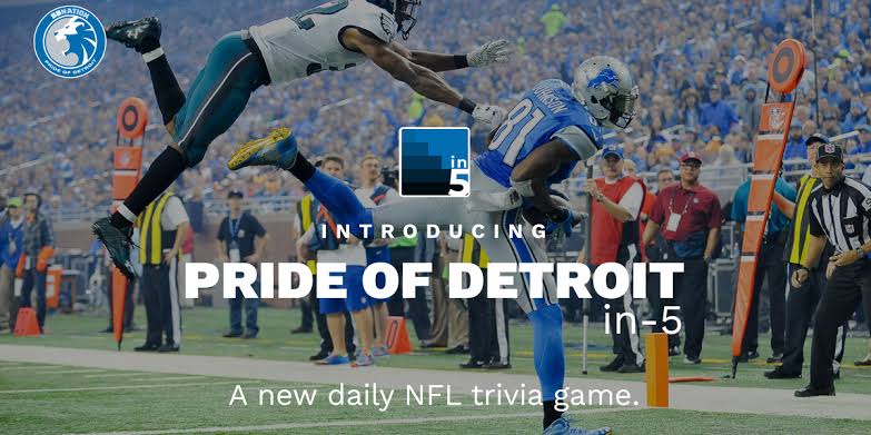 Lions trivia: Your in-5 daily game, Tuesday edition