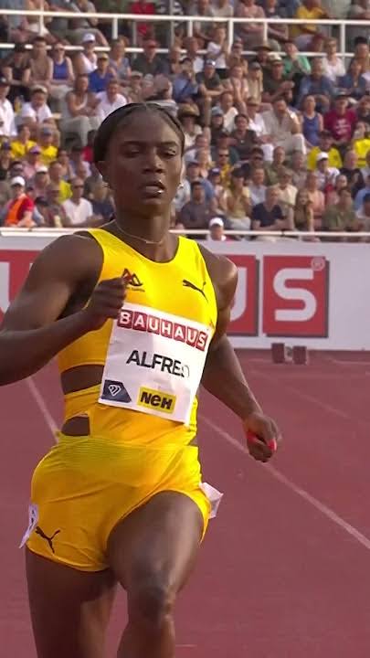 Olympic Champion Julien Alfred Storms to 10.75 in Stockholm