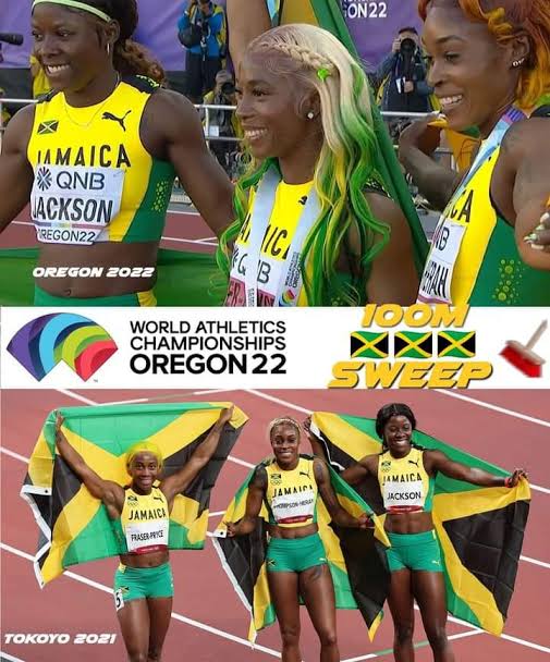Sensational Sweeps: Jamaica in the Women’s 100m at the 2022 World Championships