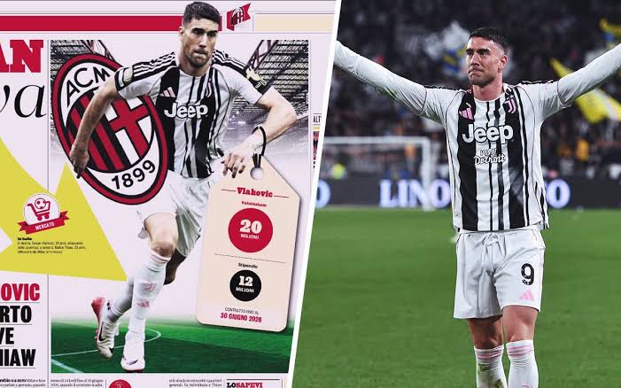 GdS: ‘Willing to wait’ – Allegri and Milan agree on Vlahovic plan amid Juventus standstill